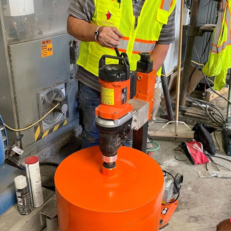 Reliable concrete cutting & core drilling by Cardinal Concrete Services in Southeast, Alabama